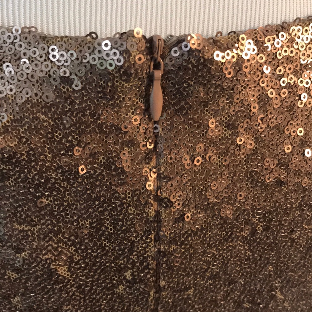 Tobi Sequin Deep V Mini Dress - Picture 4 of 5